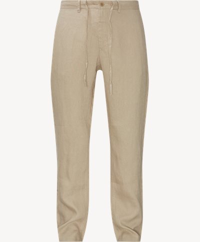 Relaxed Linen DS Pants Relaxed fit | Relaxed Linen DS Pants | Sand